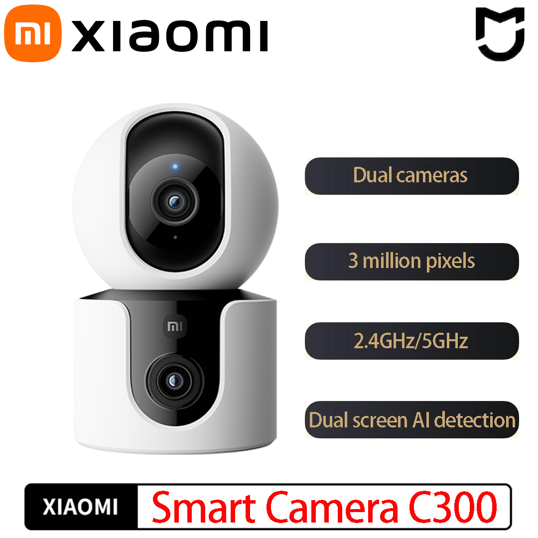 Home Security Camera 360 Xiaomi - Cámara Inteligente Xiaomi C300 Doble Lente
