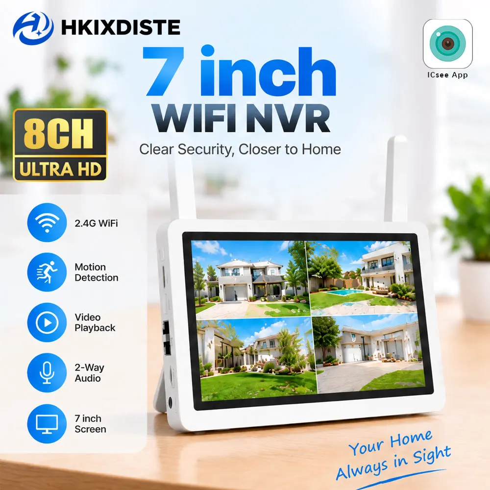 Home Security And Monitoring - Sistema de cámaras de seguridad NVR
