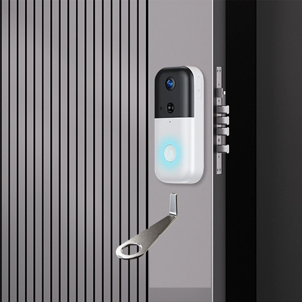 Home Security La - Llave plateada para timbre de video