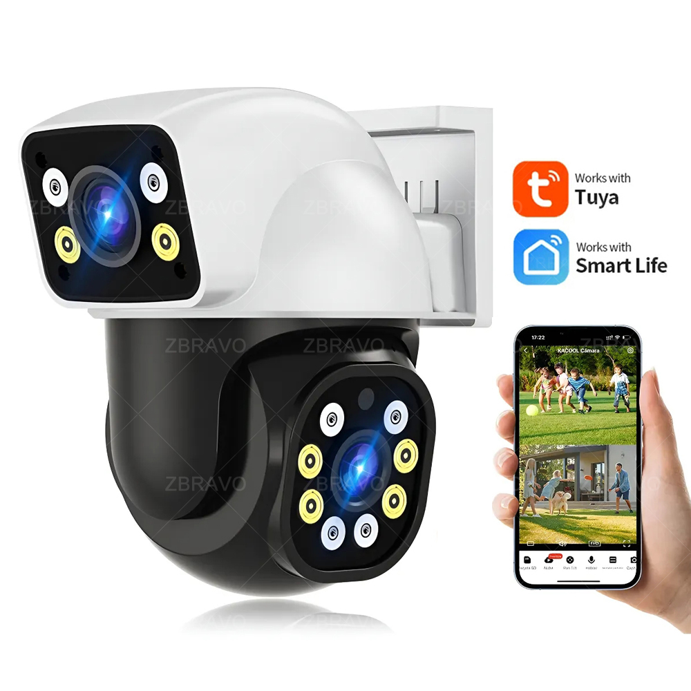 Home Security Company - Cámara Exterior Inteligente Smartlife 8MP WiFi
