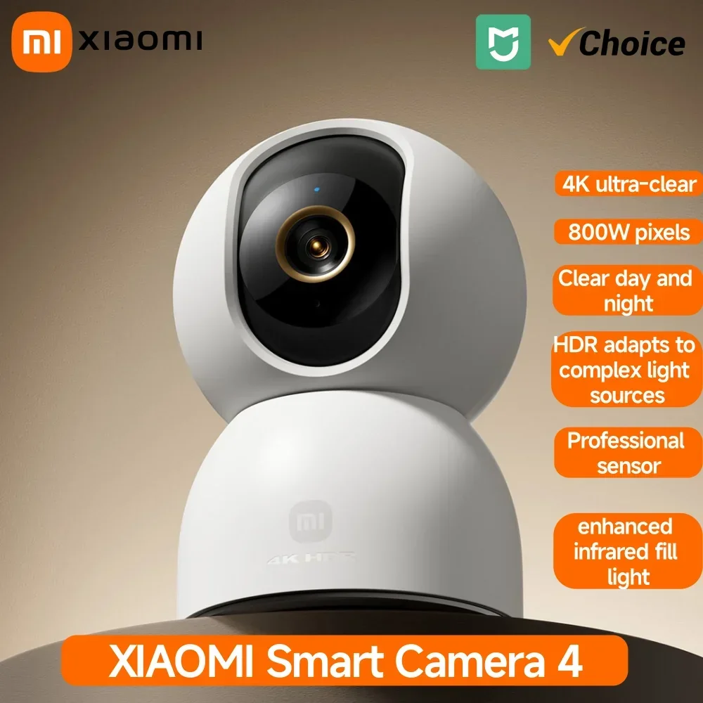 Home Security Camera 360 Xiaomi - Nueva cámara inteligente Xiaomi 4, con