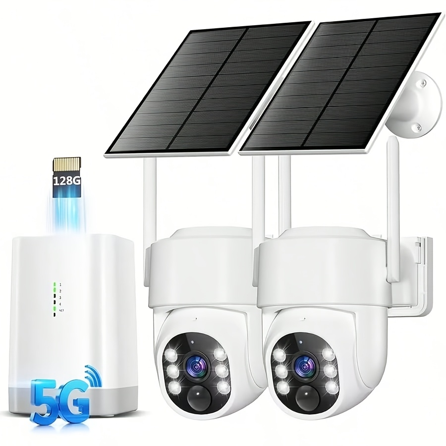 Home Security No Subscription - Cámaras de seguridad inalámbricas de 4MP