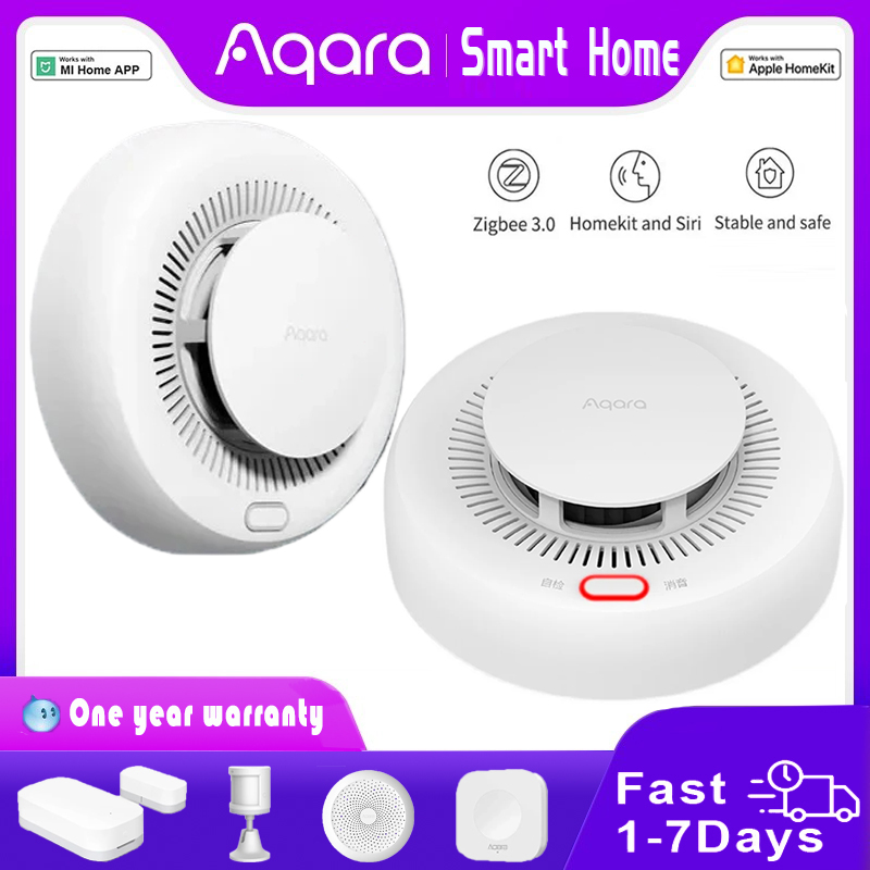 Home Security Xiaomi - Nuevo Detector de humo Aqara Zigbee,