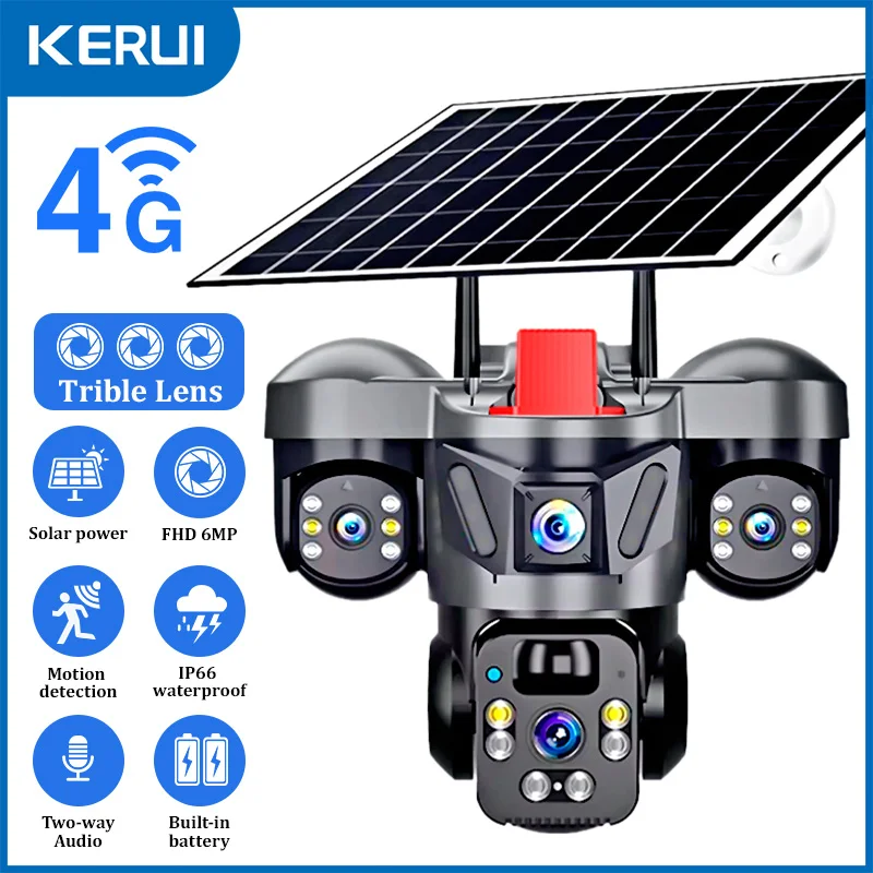 Home Security Company - KERUI V380 Pro exterior PTZ 6MP