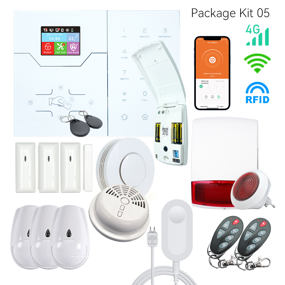 Home Security No Subscription - Central de Alarma Inteligente para el