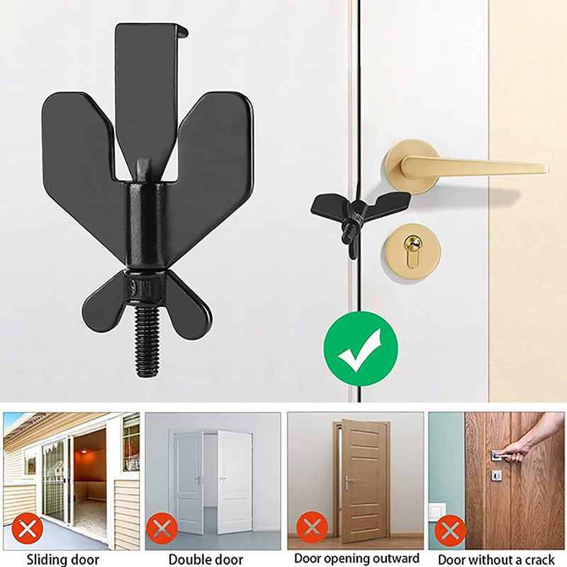 1PC Bloqueador de Puerta de Se - Home Security Jammers reseña y precio