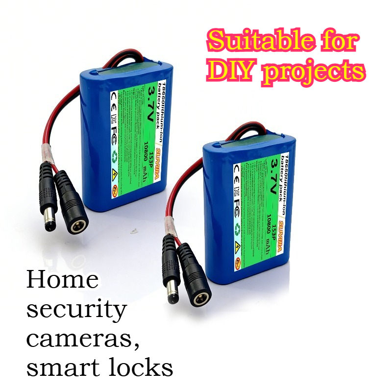 Batería de litio recargable de - Home Security Project reseña y precio
