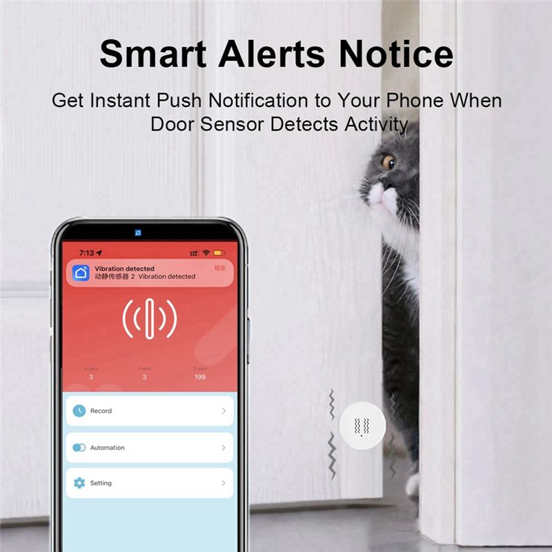 【¡NUEVO A09R!】 Sensor de Vibra - Home Security And Monitoring reseña y precio
