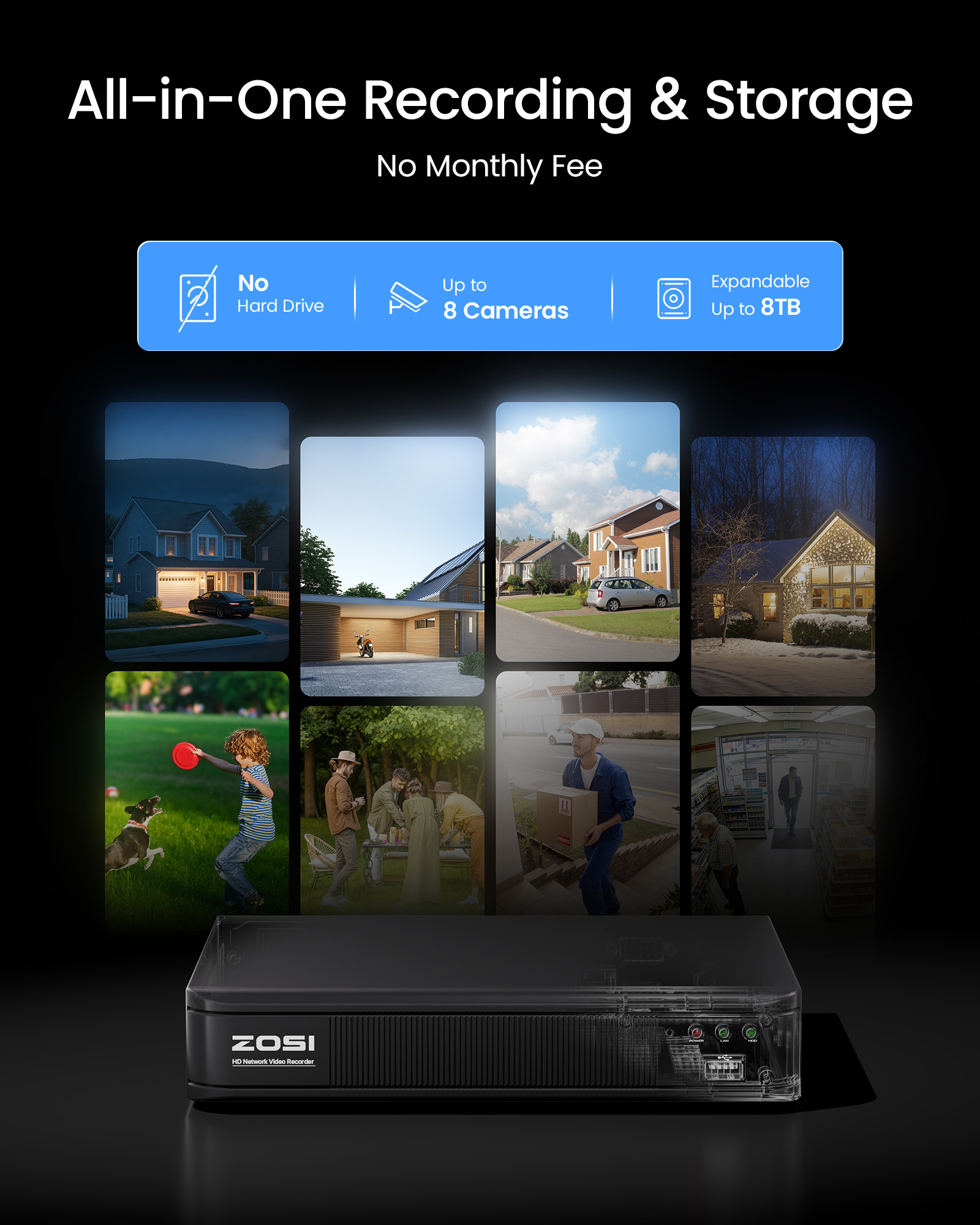 Sistema de Cámaras de Segurida - Home Security And Monitoring reseña y precio
