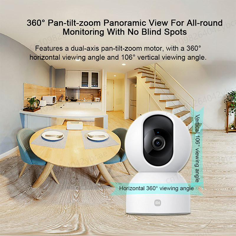 Cámara Inteligente Wifi de Seg - Home Security Camera 360 Xiaomi reseña y precio