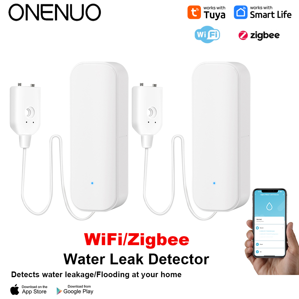Sensor de agua WiFi/Zigbee, al - Home Security And Monitoring reseña y precio