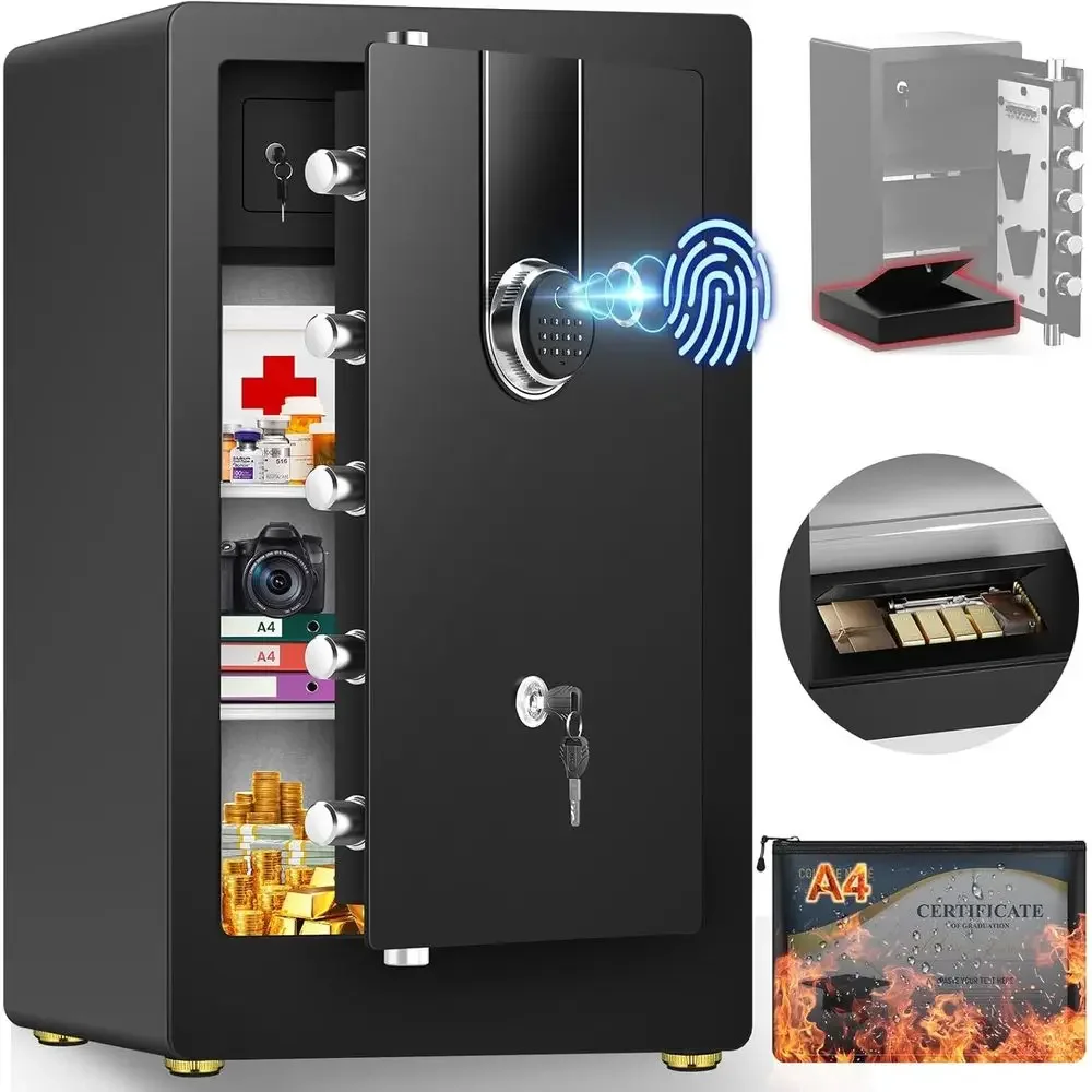 Caja Fuerte Biométrica Extra G - Home Security Officer reseña y precio