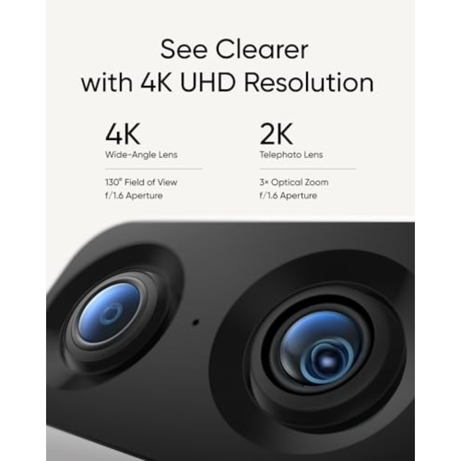 Cámara interior 4K S350 para s - Home Security No Subscription reseña y precio