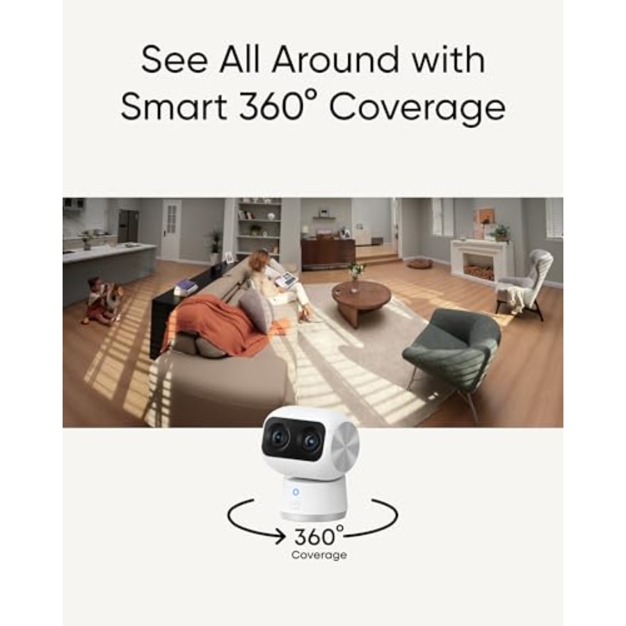 Cámara interior 4K S350 para s - Home Security No Subscription reseña y precio