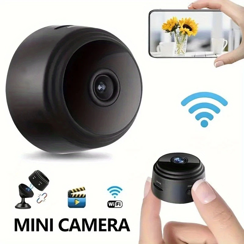 Mini cámara WiFi A9, grabadora - Home Security No Subscription reseña y precio