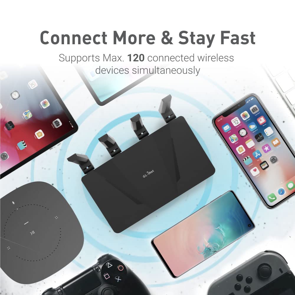 Router WiFi 6 GL.iNet GL-AX180 - Home Security And Internet reseña y precio