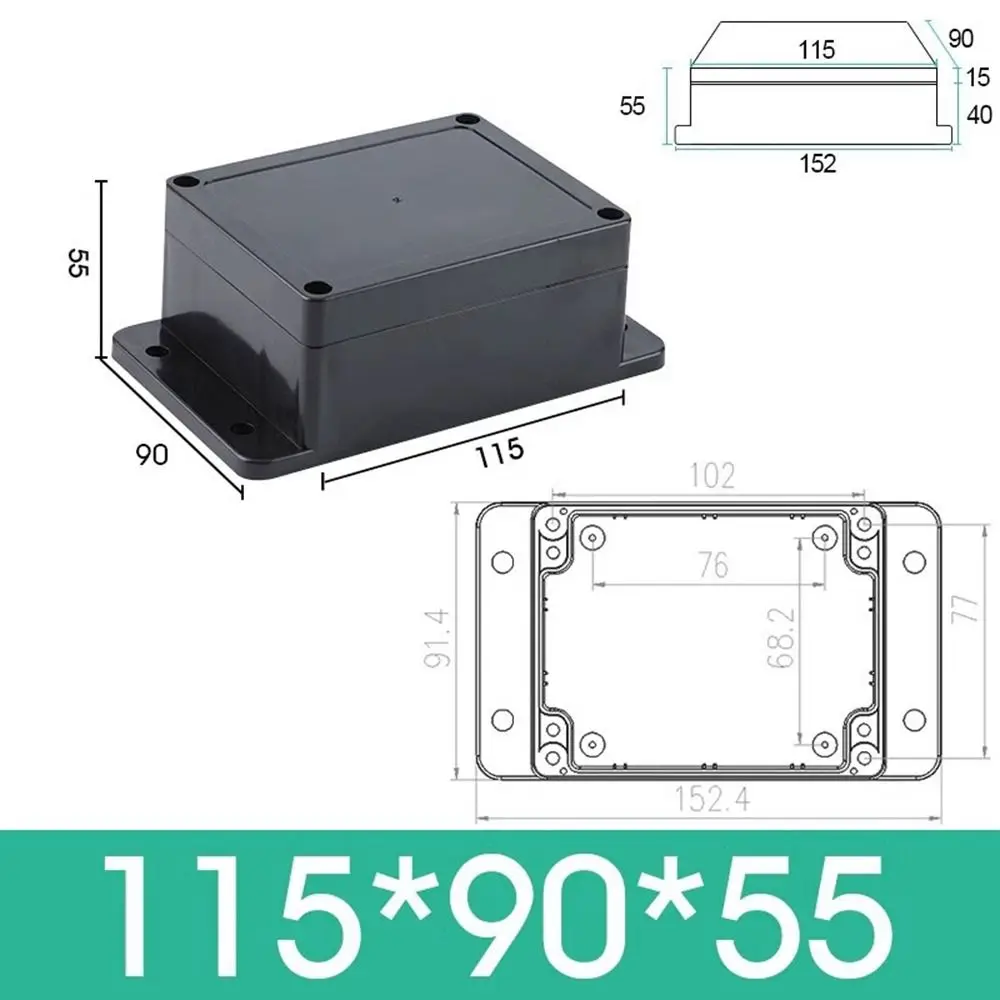 Caja de Plástico ABS para Proy - Home Security Project reseña y precio