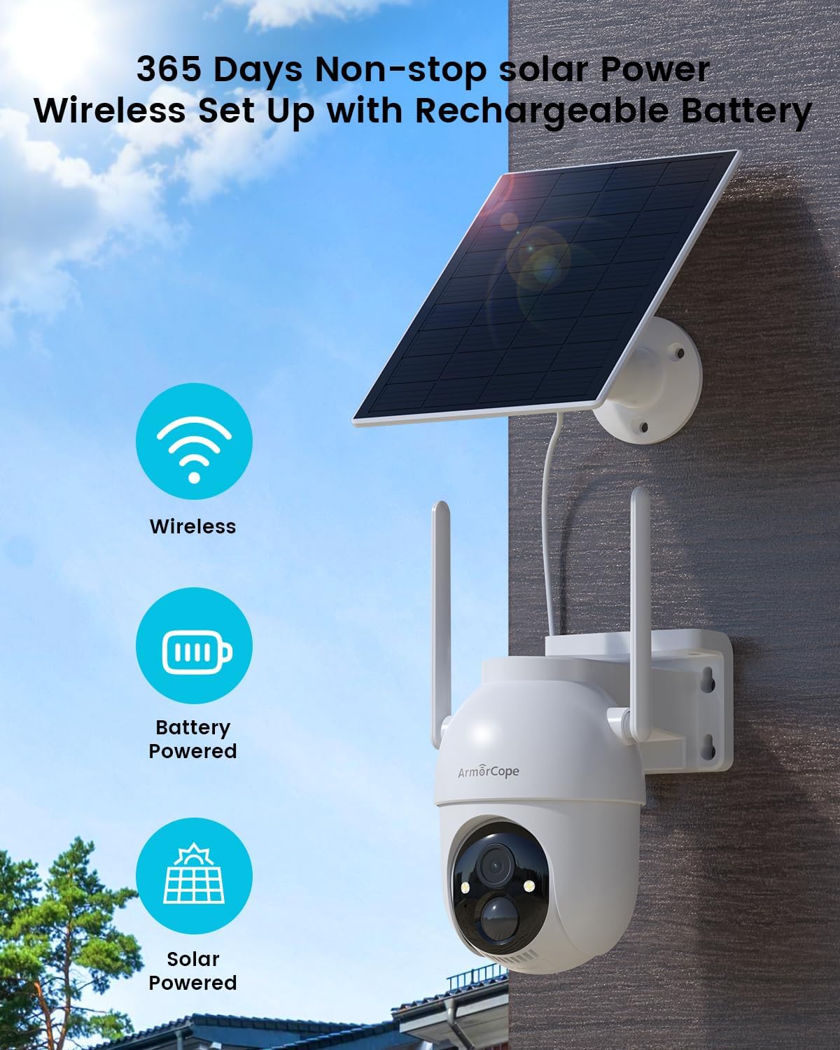 Cámaras de Seguridad Inalámbri - Home Security No Subscription reseña y precio