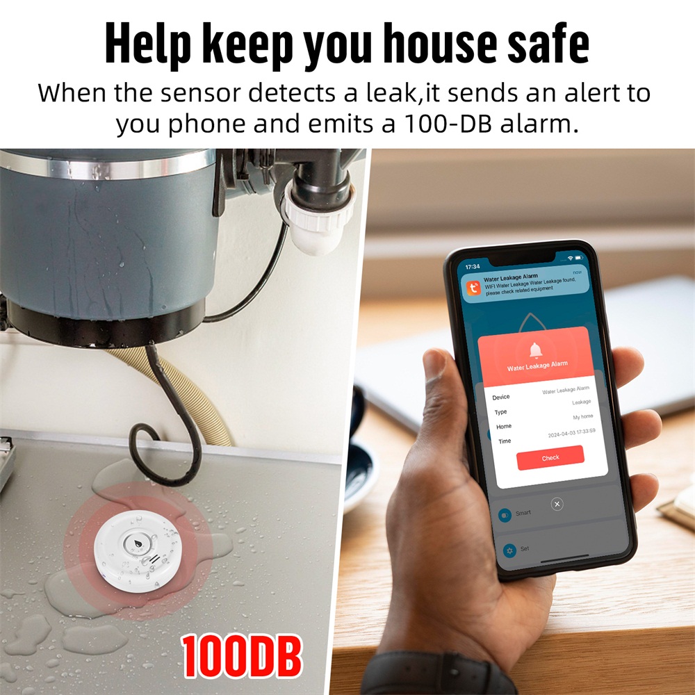 Fuers-Detector de fugas de agu - Home Security Company reseña y precio