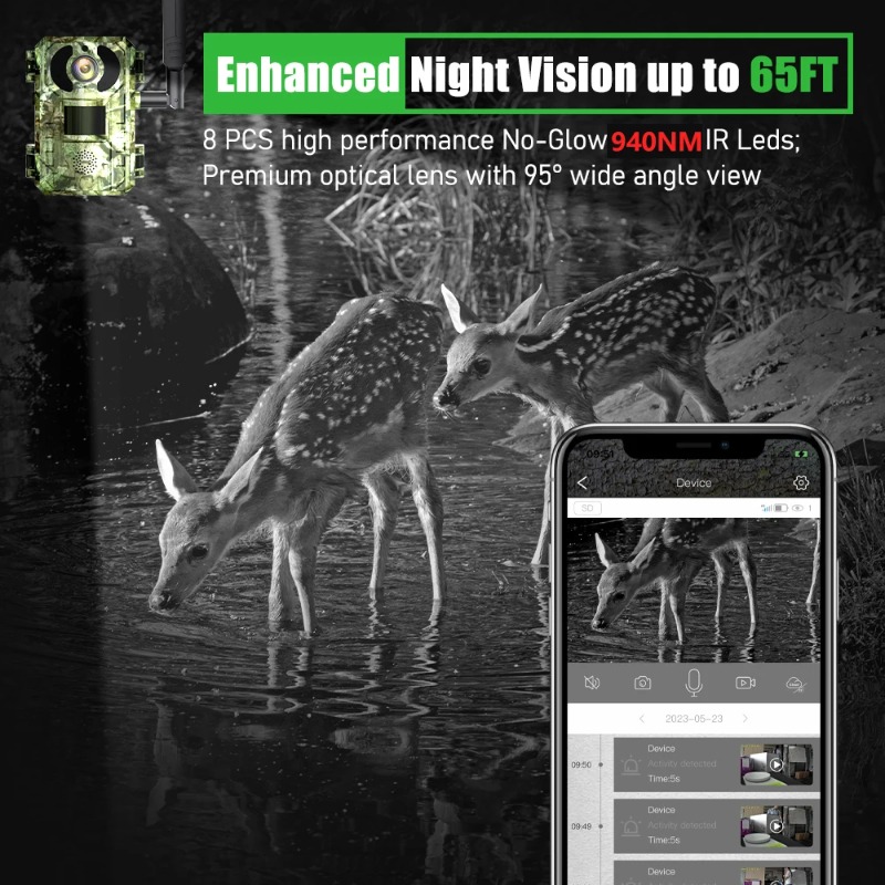 Cámara de Caza 4G con SIM, Ene - Home Security Game reseña y precio