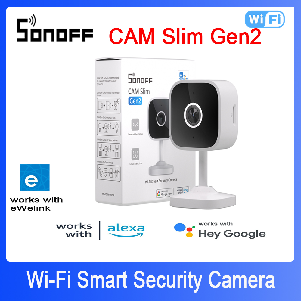 SONOFF CAM Slim Gen2 WiFi cáma - Home Security La reseña y precio