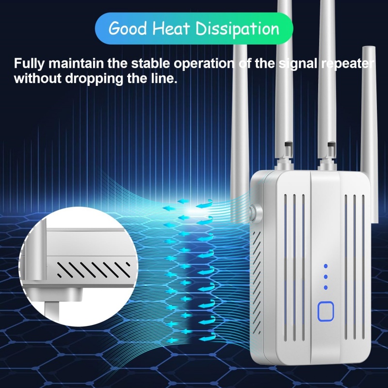 Extensor repetidor WiFi de 120 - Home Security And Internet reseña y precio