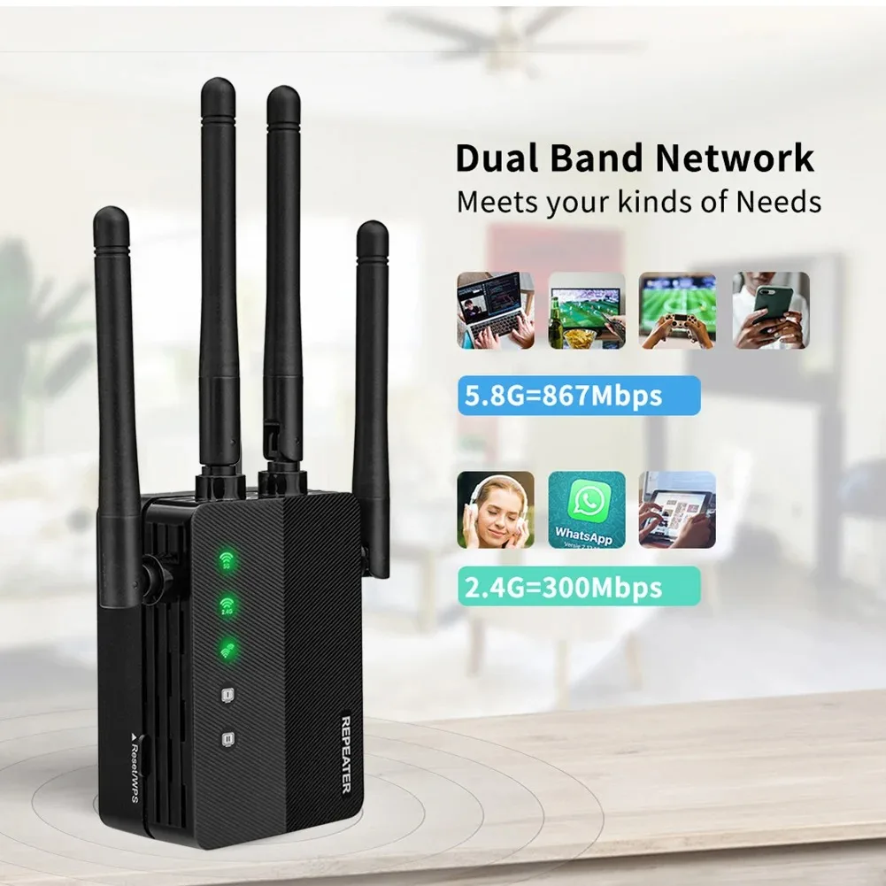 Extensor WiFi con capacidad de - Home Security And Internet reseña y precio