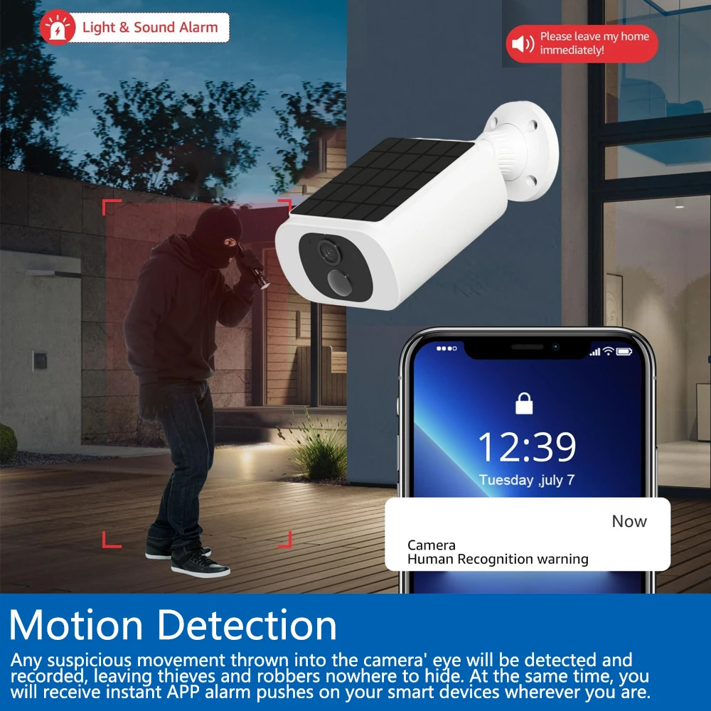 Cámara de seguridad Solar Tuya - Home Security Company reseña y precio