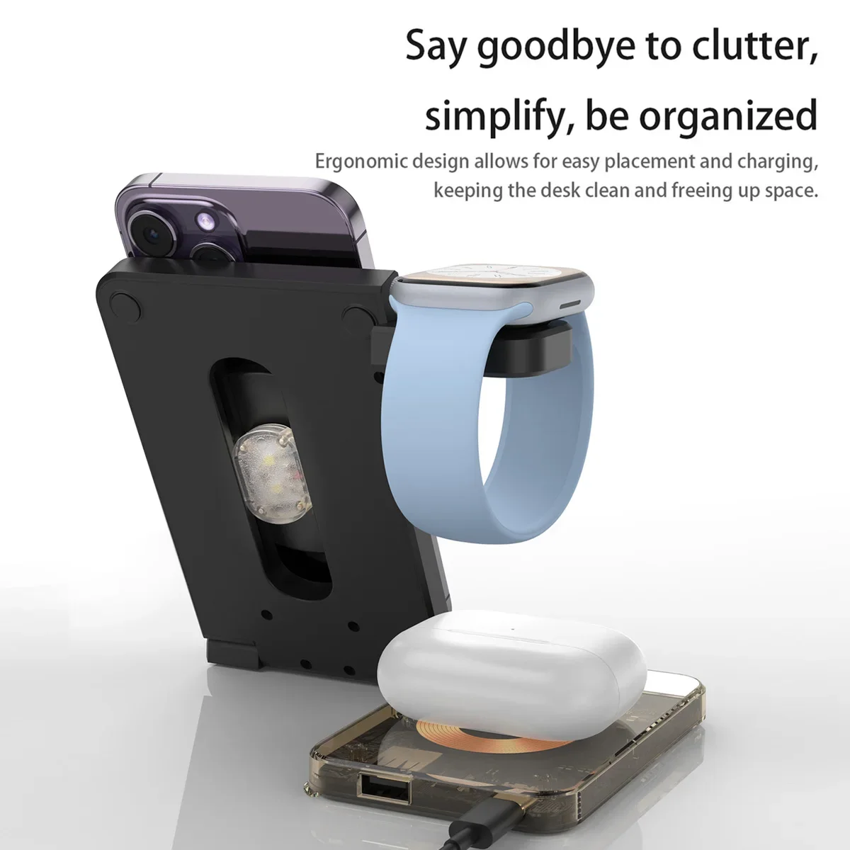 Base de Carga Inalámbrica Comp - Home Security Officer reseña y precio