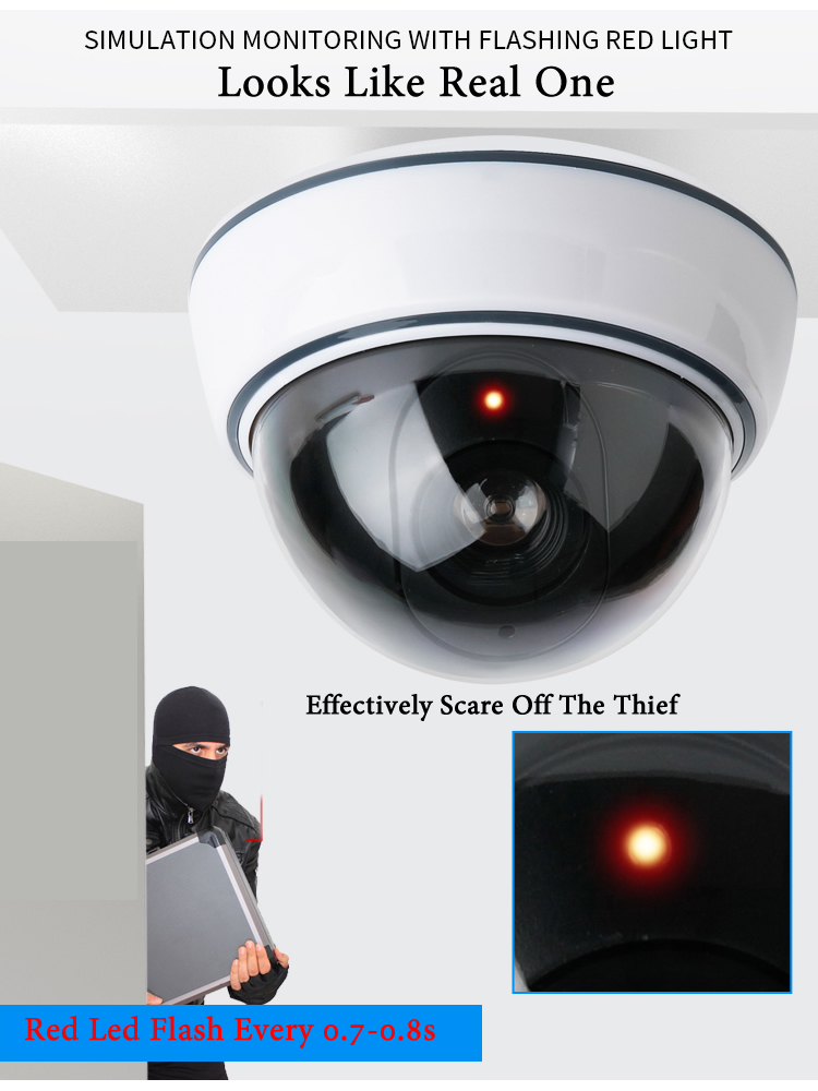 Cámara domo falsa creativa en  - Home Security Officer reseña y precio